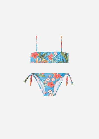 Stroje Kąpielowe Dziecięce Calzedonia Two-Piece Maui Zielone | PL3073PQ