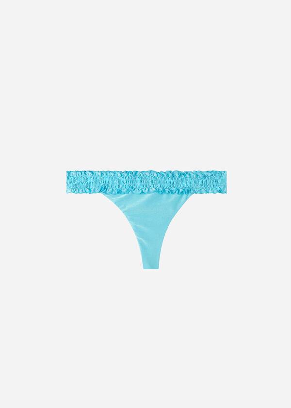 Dół Bikini Damskie Calzedonia Brazilian Formentera Turkusowe | PL1308AP