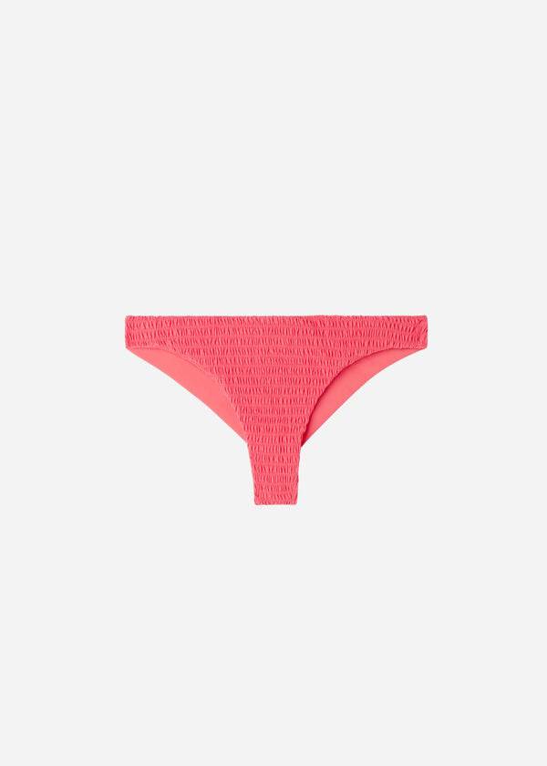 Dół Bikini Damskie Calzedonia Brazilian Lanzarote Różowe | PL1316LH