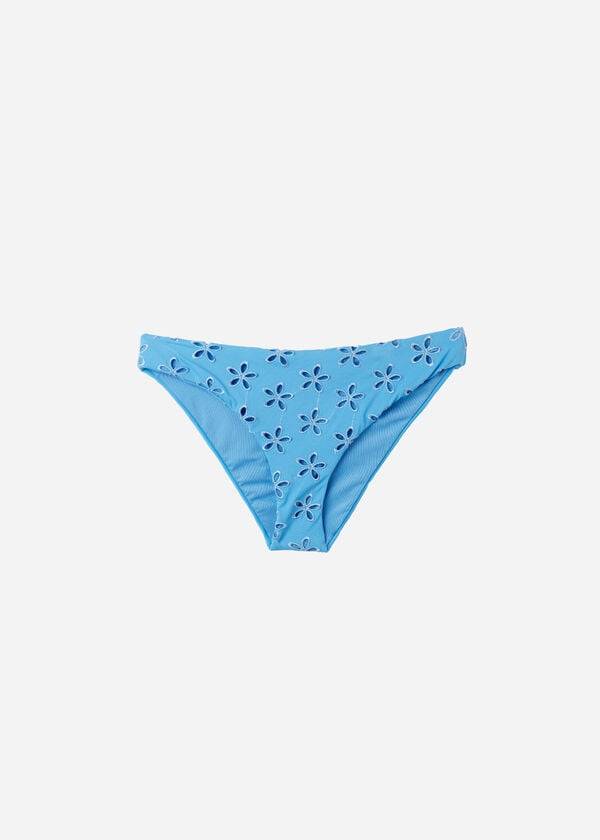 Dół Bikini Damskie Calzedonia Corfù Niebieskie | PL1373BC