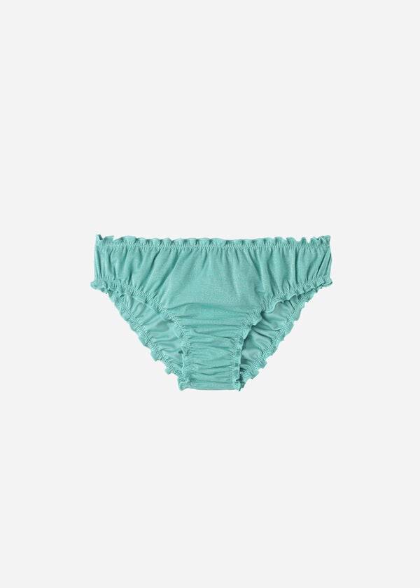 Dół Bikini Damskie Calzedonia Formentera Zielone | PL1381YU