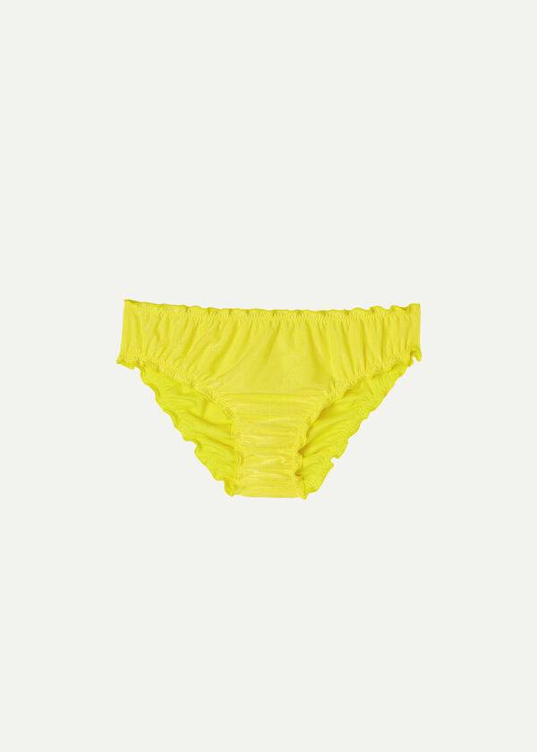 Dół Bikini Damskie Calzedonia Formentera Żółte | PL1382UT