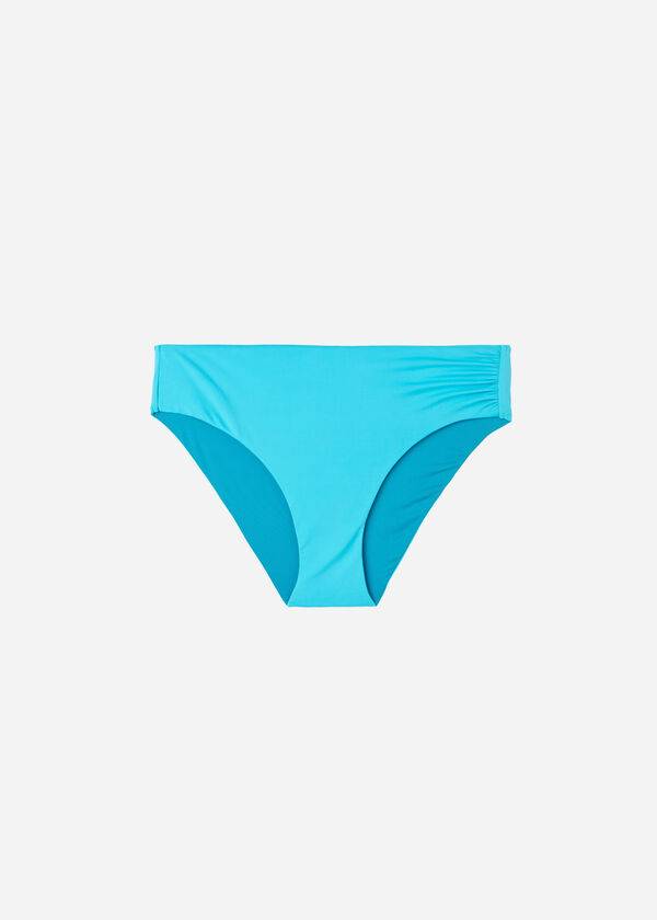 Dół Bikini Damskie Calzedonia High Stanem Indonesia Eco Turkusowe Zielone | PL1433YU