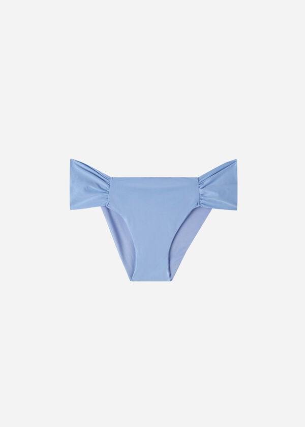 Dół Bikini Damskie Calzedonia Indonesia Eco Niebieskie | PL1467FM