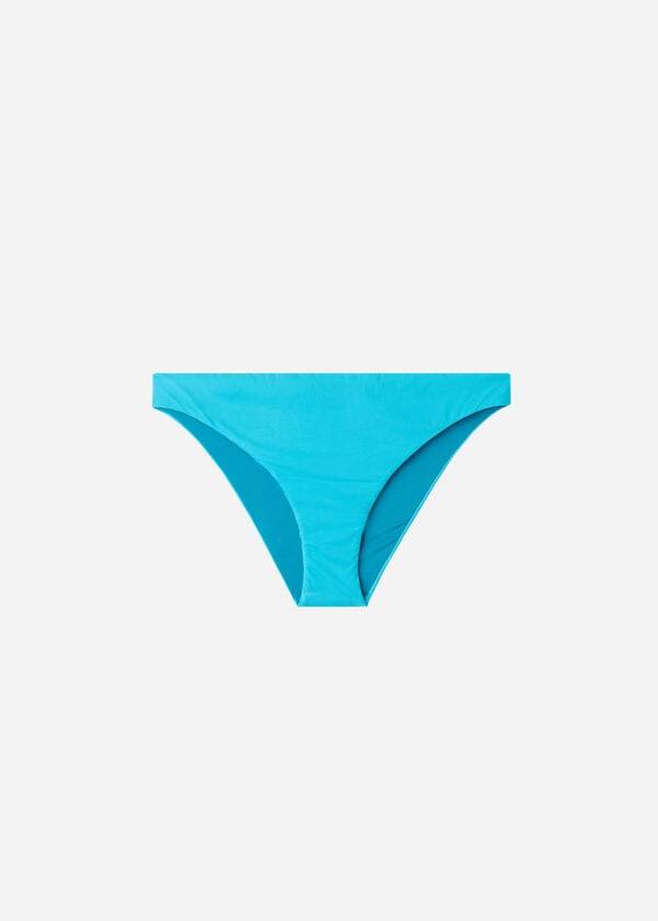 Dół Bikini Damskie Calzedonia Indonesia Eco Low rise Turkusowe | PL1476VD