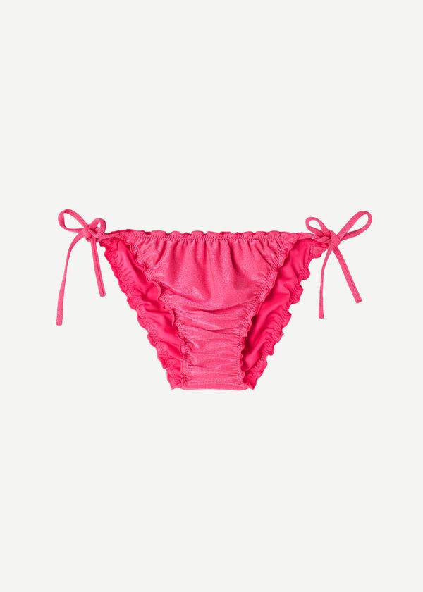 Dół Bikini Damskie Calzedonia String Formentera Różowe | PL1595SO