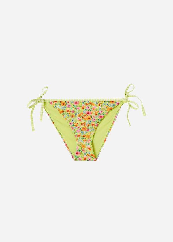 Dół Bikini Damskie Calzedonia String Siviglia Żółte | PL1616UT