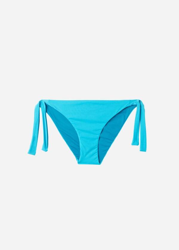 Dół Bikini Damskie Calzedonia Tied Indonesia Eco Turkusowe | PL1651HK