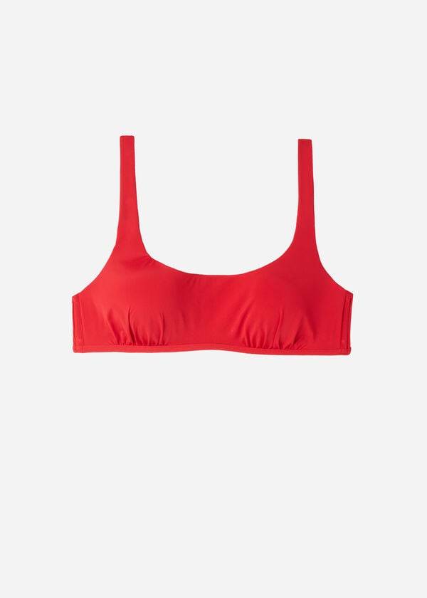 Góra Bikini Damskie Calzedonia Tank-Styl Indonesia Czerwone | PL2010AP