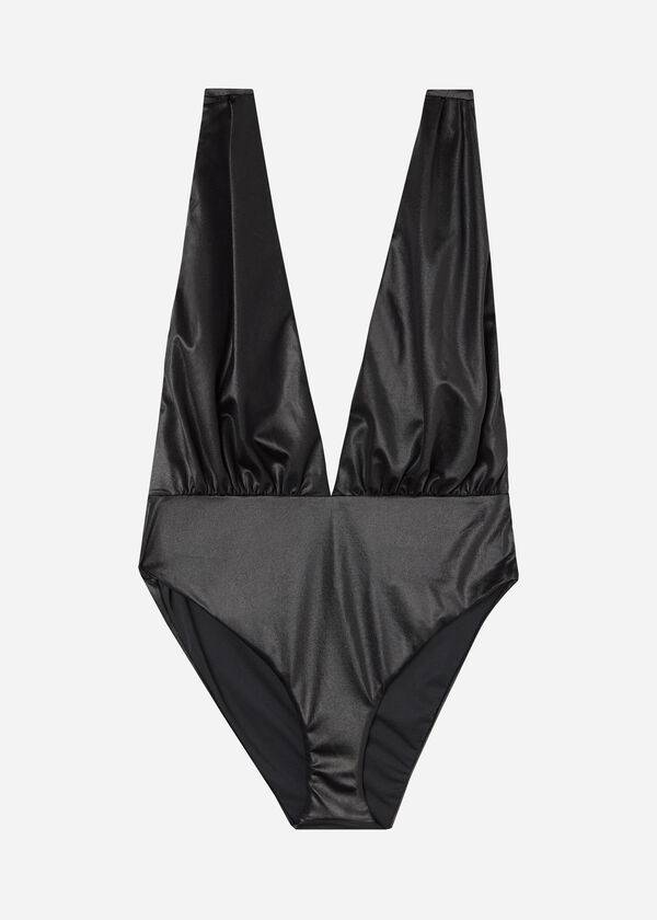 Stroje Kąpielowe Damskie Calzedonia One-Piece Milano Czarne | PL2173KI