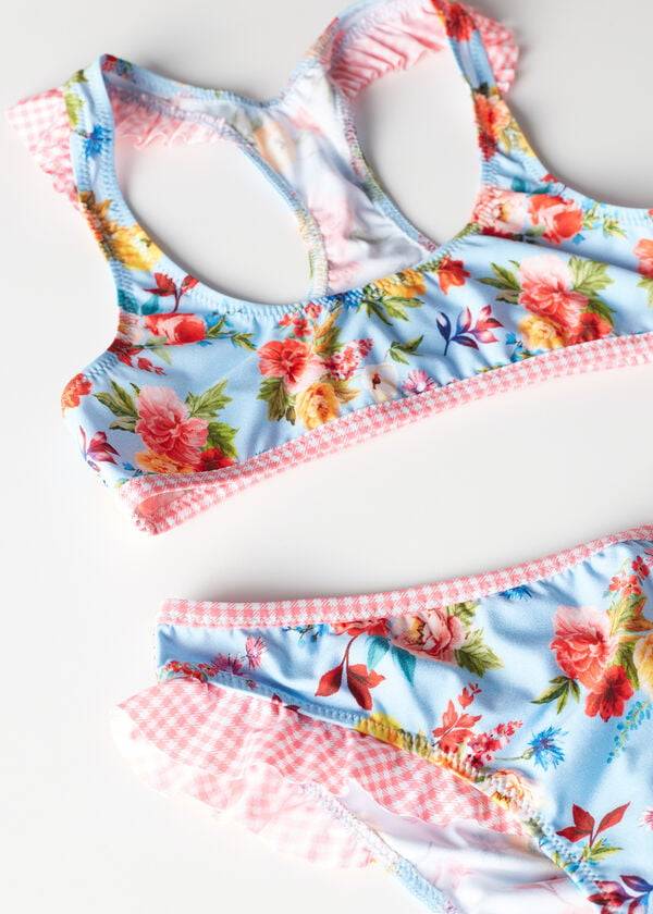 Stroje Kąpielowe Dziecięce Calzedonia Floral Two-Piece Masha Kolorowe | PL3039NB